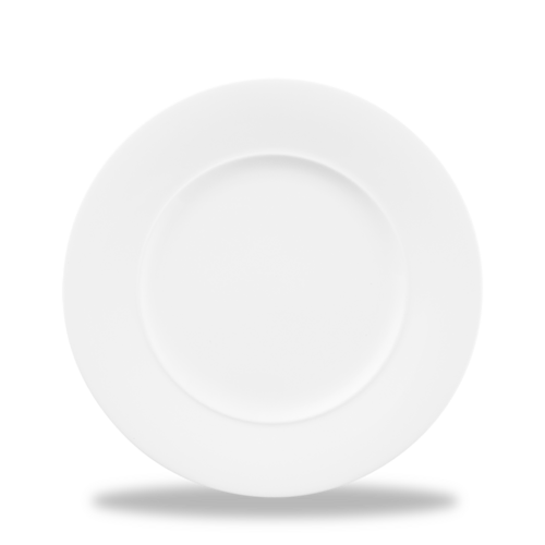 Photo for Standard high-rimmed plate Alc Ambience White, 180mm 1