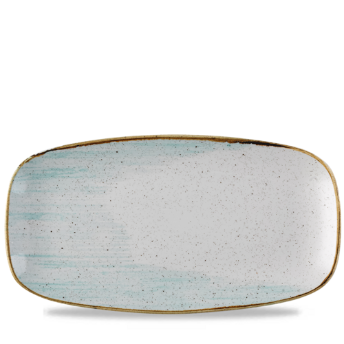 Zdjęcie do Talerz podłużny szefa kuchni Stonecast Accents Duck Egg, 360x190mm 1