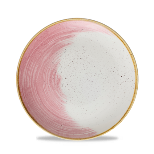 Photo for Stonecast Accents Petal Pink shallow coupe plate, 220 mm 1