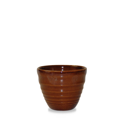 Zdjęcie do Kubek ryflowany na frytki Cinnamon, 100x80mm, 280ml 1