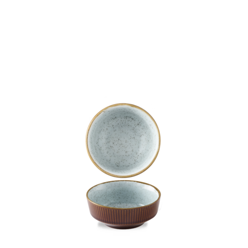 Photo for Kochi Cinnamon Brown Duck Egg shallow bowl, 120 mm, 260 ml 1