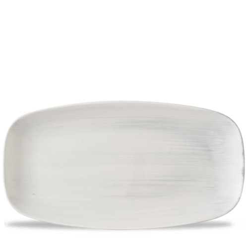 Zdjęcie do Talerz podłużny szefa kuchni Stonecast Canvas Grey, 360x190mm 1