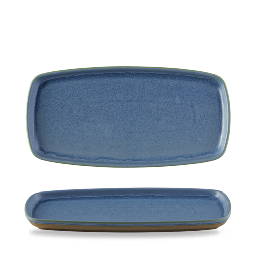 Zdjęcie do Talerz podłużny Emerge Oslo Blue, 300x150mm 1