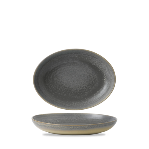 Photo for Evo Granite deep oval bowl, 300x200mm, 1100ml 1