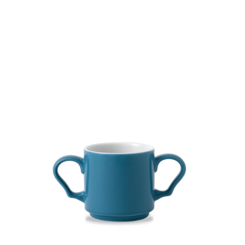 Zdjęcie do Kubek z podwójnym uchem Blue Glaze, 280ml 1