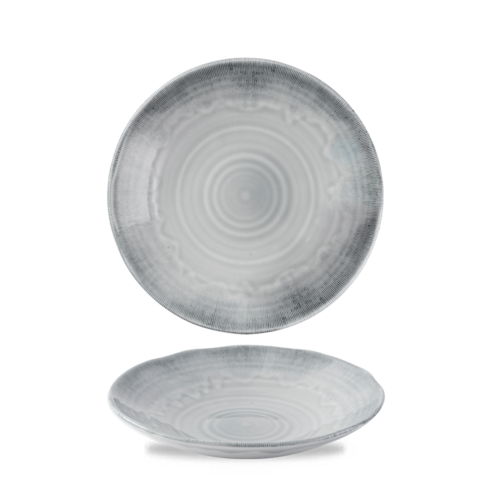 Изображение для Miska coupe o organicznym kształcie Harvest Flux Grey, 250mm, 800ml [ru] 1