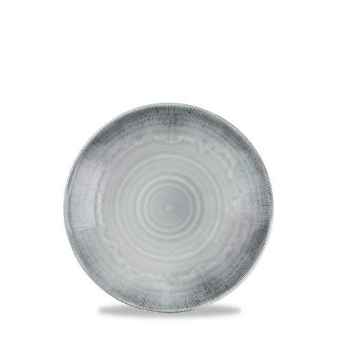 Zdjęcie do Talerz coupe o organicznym kształcie Harvest Flux Grey, 290mm 1