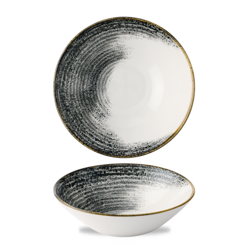 Photo for Homespun Accents Black Deep Bowl, 220mm, 1100ml 1