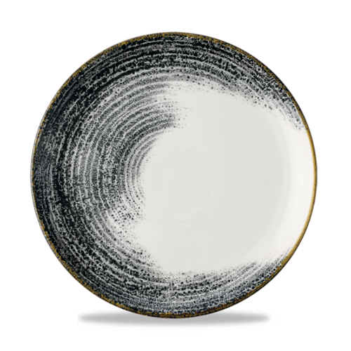 Zdjęcie do Talerz płytki coupe Homespun Accents Black, 260mm 1