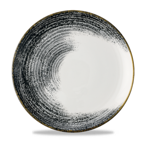 Zdjęcie do Talerz płytki coupe Homespun Accents Black, 290mm 1