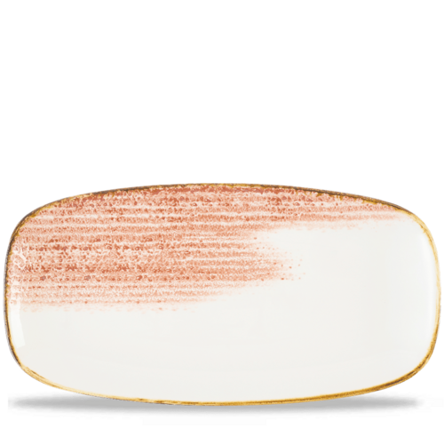 Zdjęcie do Talerz podłużny szefa kuchni Homespun Accents Coral, 360x190mm 1