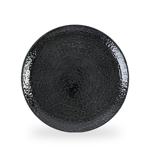 Zdjęcie do Talerz płytki coupe Homespun Chroma Black, 290mm 1