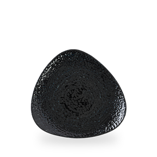 Zdjęcie do Talerz trójkątny Homespun Chroma Black, 230mm 1