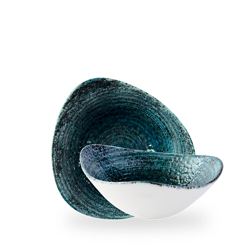 Zdjęcie do Misa trójkątna Homespun Chroma Blue, 240mm, 600ml 1