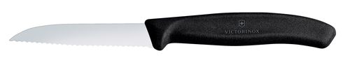 Zdjęcie do Victorinox Swiss Classic Nóż do obierania 8 cm, ząbkowane ostrze, czarny 1