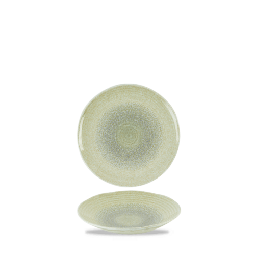 Zdjęcie do Misa coupe o organicznym kształcie Harvest Grain Speckle Green, 150mm, 300ml 1