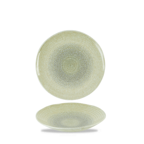 Zdjęcie do Misa coupe o organicznym kształcie Harvest Grain Speckle Green, 210mm, 430ml 1