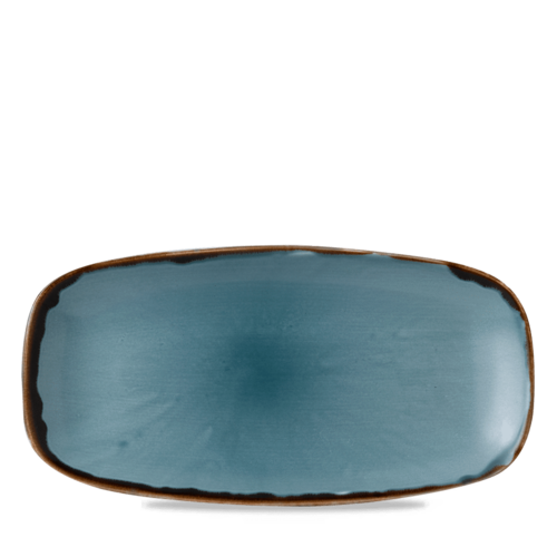 Zdjęcie do Talerz podłużny szefa kuchni Harvest Blue, 300x150mm 1