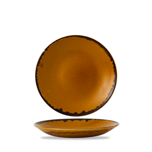 Zdjęcie do Talerz głęboki coupe Harvest Brown, 260mm 1