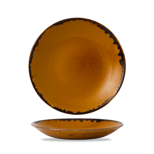 Zdjęcie do Talerz głęboki coupe Harvest Brown, 280mm 1