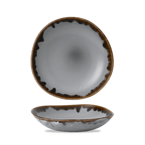 Zdjęcie do Misa okrągła o organicznym kształcie Harvest Grey, 250mm, 1100ml 1