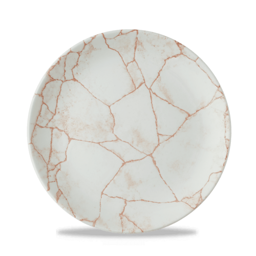 Photo for Studio Prints Kintsugi Coral shallow plate, 220 mm 1