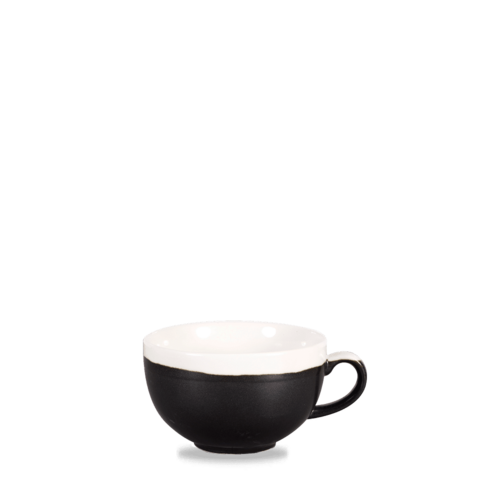 Photo for Monochrome Onyx Black cappuccino cup, 340 ml 1