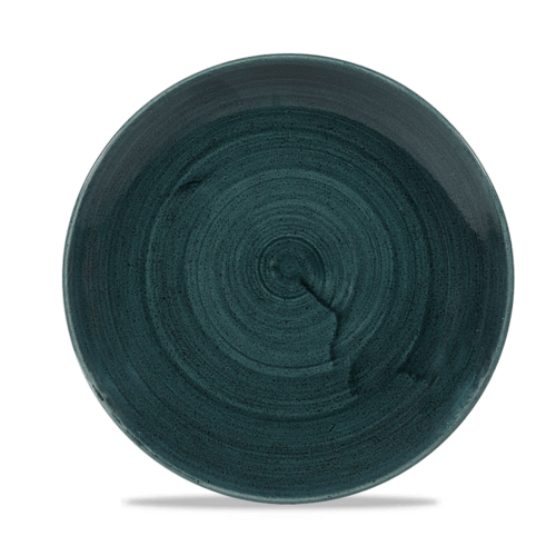 Fotografia pre Stonecast Patina Rustic Teal Evolve Coupe Plate 8.67" [sk] 1