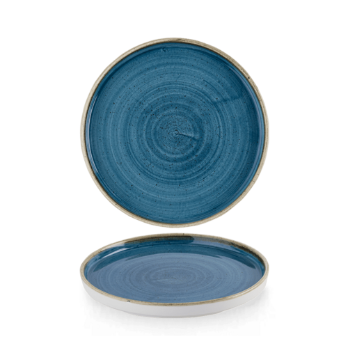 Fotografia pre Stonecast Java Blue  Walled Plate 8.25" [sk] 1