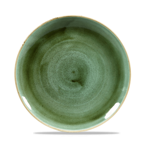 Photo for Stonecast Samphire Green coupe plate, 220 mm 1