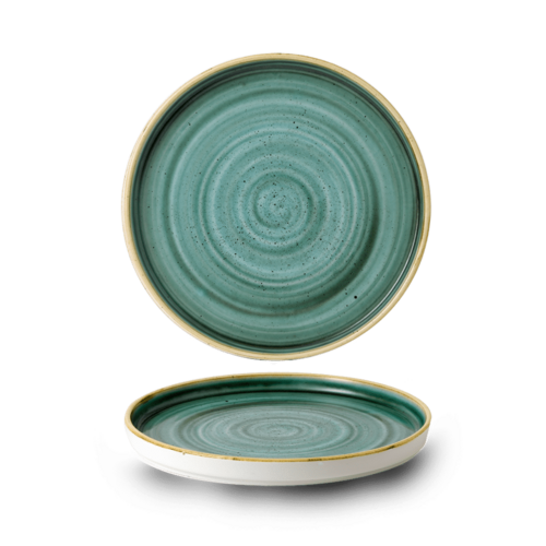 Fotografie pro Stonecast Samphire Green  Walled Plate 8.67" [cz] 1