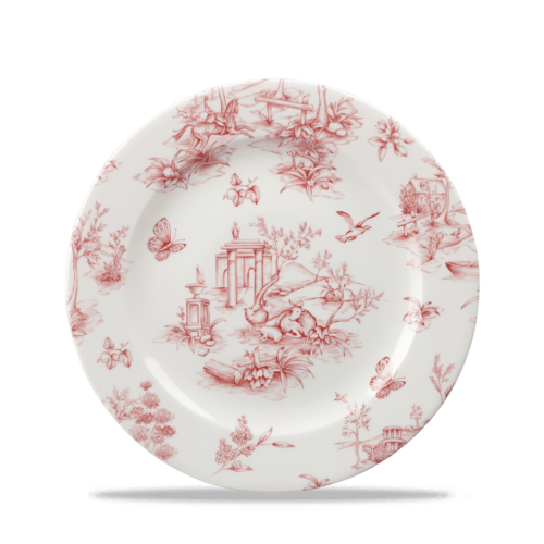 Fotografia pre Toile Cranberry Profile Plate 8" [sk] 1