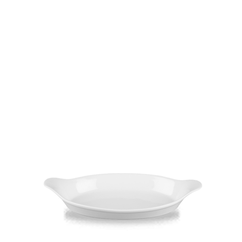 Изображение для Naczynie do zapiekania owalne z uszami po White, 230x125mm, 380ml [ru] 1