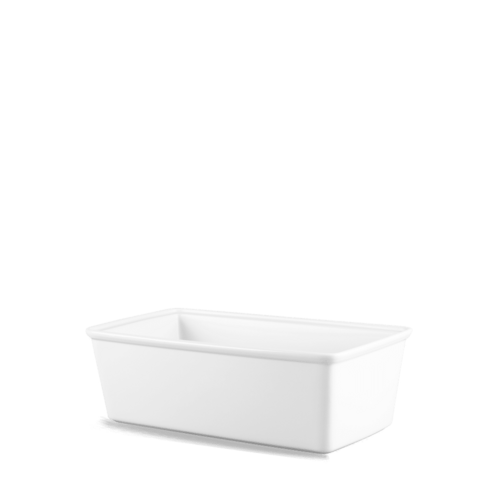 Изображение для Naczynie do zapiekania prostokątne z pokrywką White, 340x200x115mm, 4L [ru] 1