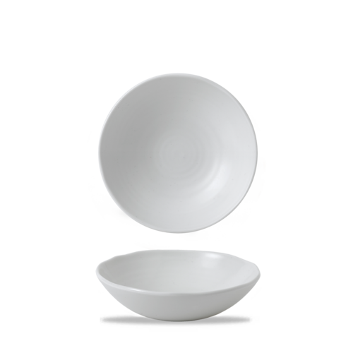 Photo for Dudson White organic-shaped coupe bowl, 150 mm, 300 ml 1