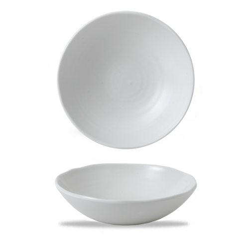 Photo for Organic-shaped coupe bowl Dudson White, 250 mm, 800 ml 1