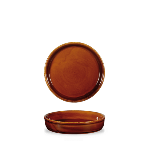Foto für Rustics Brown  Mezze Dish 17Cm [de] 1