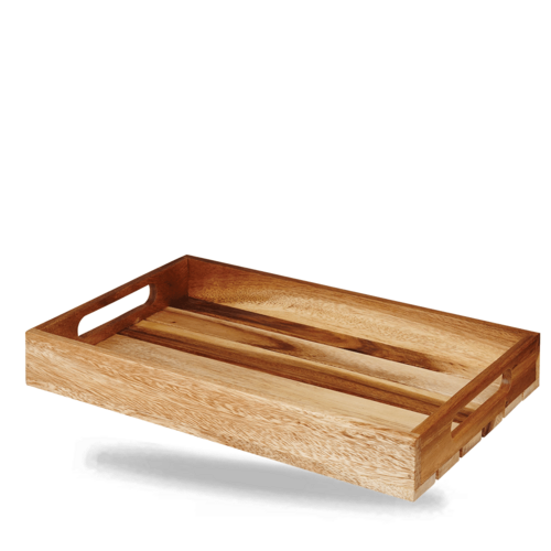 Изображение для Skrzynka prostokątna drewniana, 380x240x50mm [ru] 1