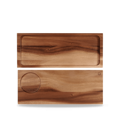 Bild för Deska prostokątna Wood, 410x165mm [se] 1