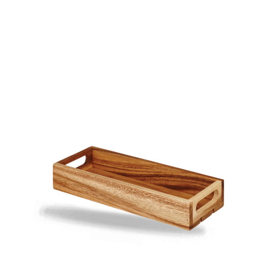 Изображение для Mała skrzynka prostokątna drewniana, 300x120x50mm [ru] 1