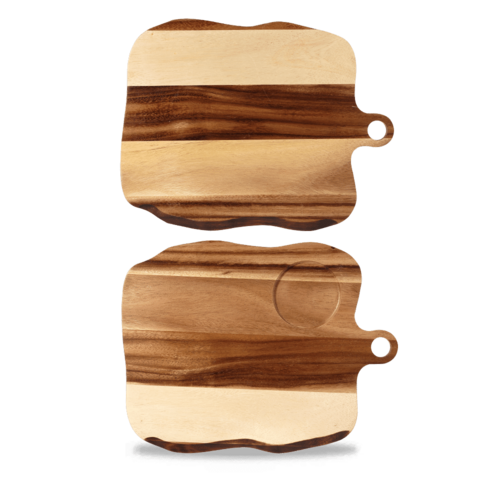 Fotografia pre Wood Square Organic Paddleard 35Cm [sk] 1