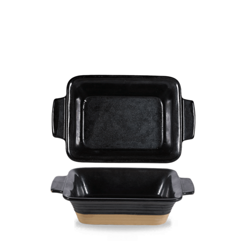 Foto für Igneous Black  Rectangle Dish 7" [de] 1