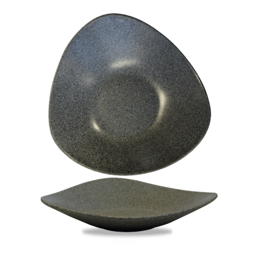 Photo for Granite triangular melamine dish, 360x350mm, 1500ml 1