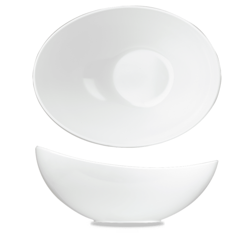 Photo for Moonstone melamine bowl, White, 360x250x180mm, 5000ml 1