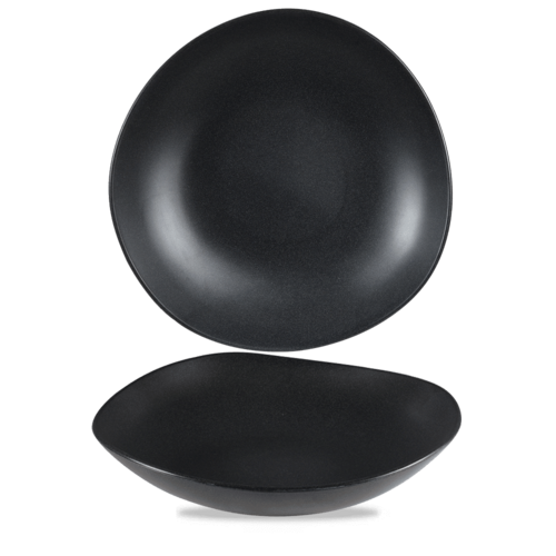 Zdjęcie do Misa o organicznym kształcie Granite Blk z melaminy, 380mm, 4600ml 1