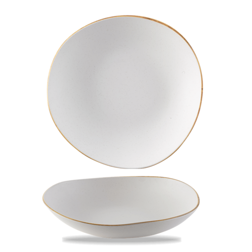 Photo for Stonecast melamine bowl with organic shape, 380mm, 4600ml 1