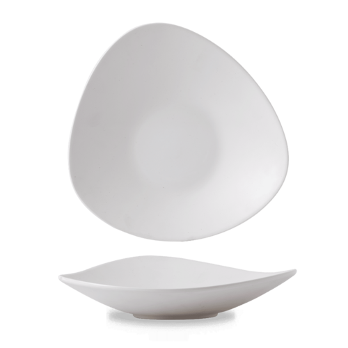 Bild för Naczynie trójkątny White z melaminy, 360x350mm, 1500ml [se] 1