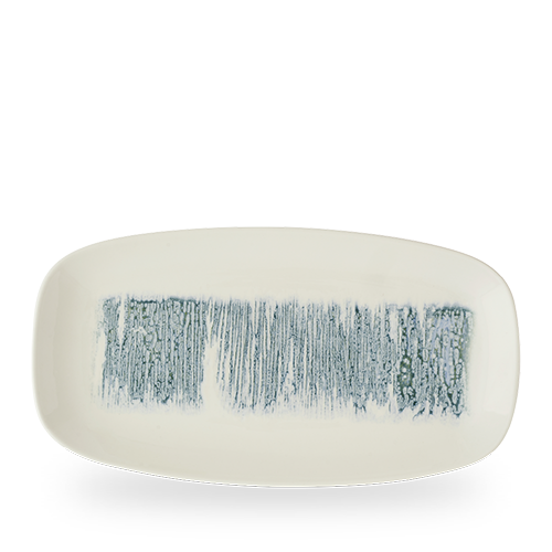 Изображение для Talerz podłużny Lyra Blue, 360x190mm [ru] 1