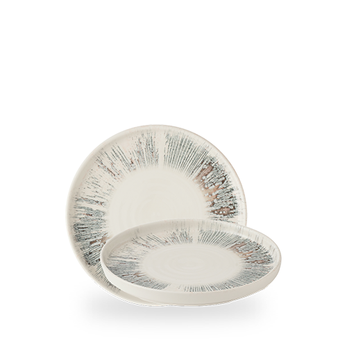 Photo for Lyra Pink high-rimmed plate, 210 mm 1