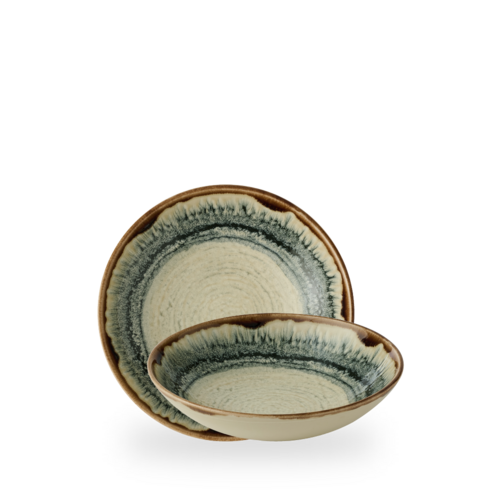 Photo for Harvest Flare Linen coupe bowl, 180 mm 1